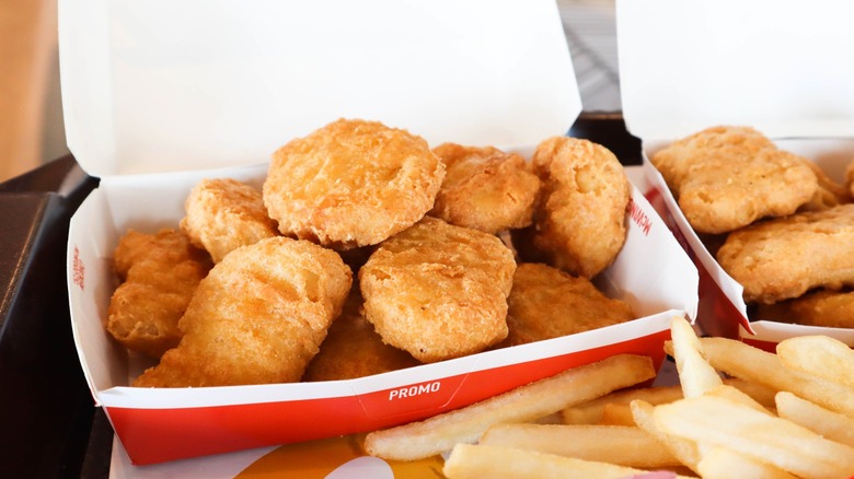McDonald's McNuggets and fries