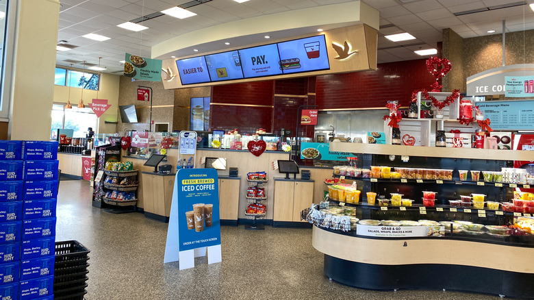 interior convenience store