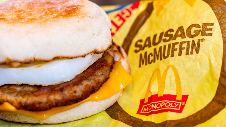 McDonald's Sausage Egg McMuffin