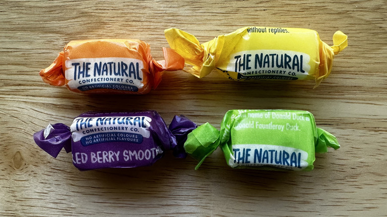 The Natural Fruity Chews various flavors