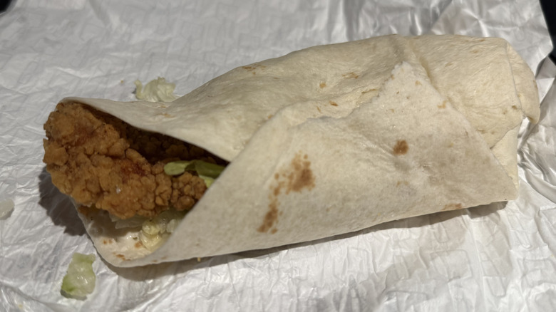 Chicken Tenders Ranch Wrap