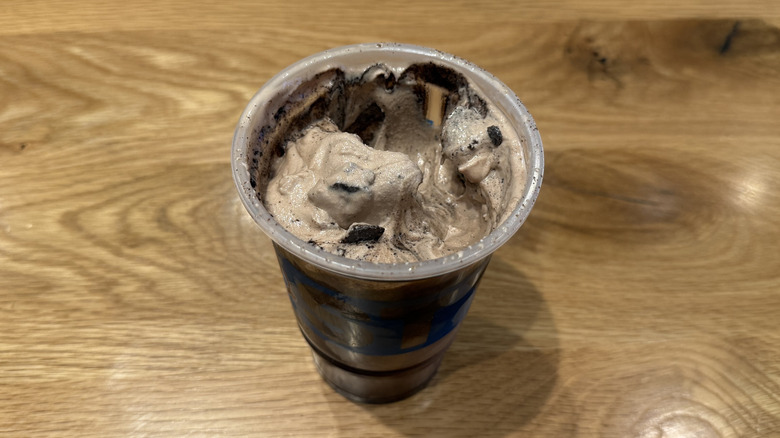 Wendy's Thin Mints Frosty Fusion — Chocolate