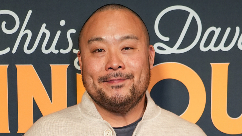 David Chang smiling at camera