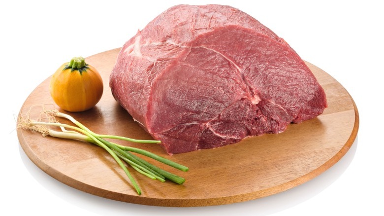 A cut of beef from the round primal.