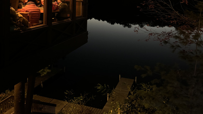 Timmerman's Supper Club at night in Illinois