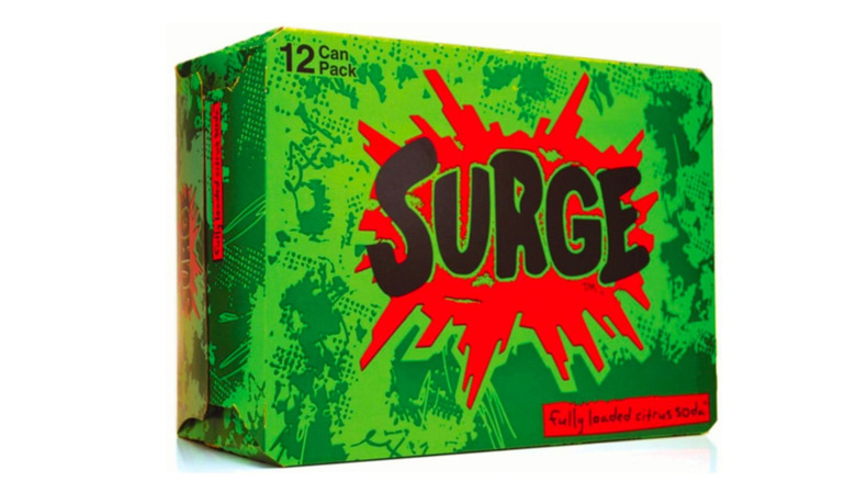 SURGE citrus soda case