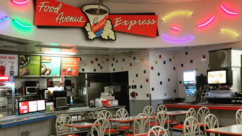 A Food Avenue Express food court inside of a Target location
