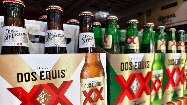 Different Dos Equis beers
