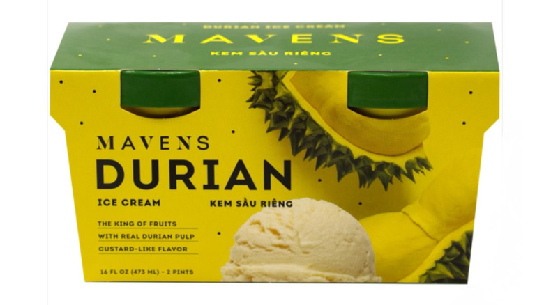 Mavens Durian Ice Cream two-pack at Costco