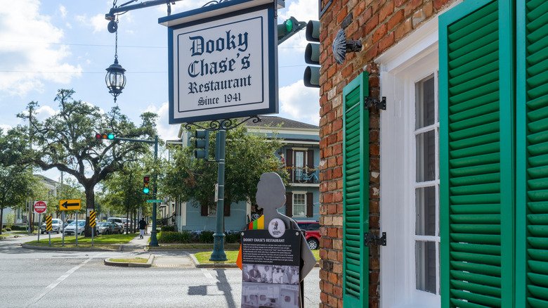 Exterior of Dooky Chase restaurant in New Orleans