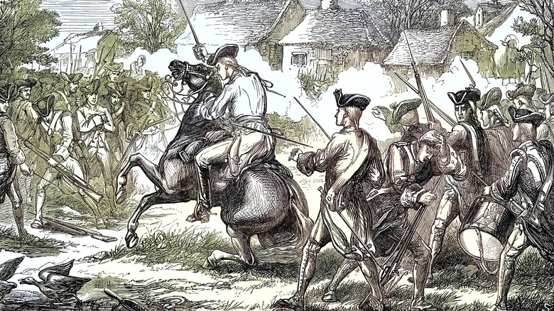 Illustration of American Revolutionary War