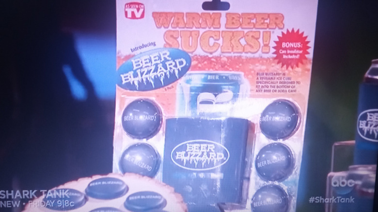Beer Blizzard packaged product presented on Shark Tank