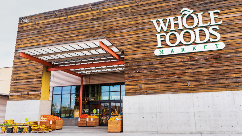 Whole Foods grocery storefront