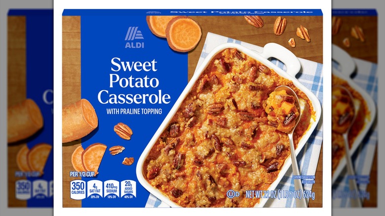 Aldi Sweet Potato Casserole in box