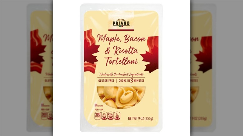 package of Priano Maple, Bacon, & Ricotta Tortelloni