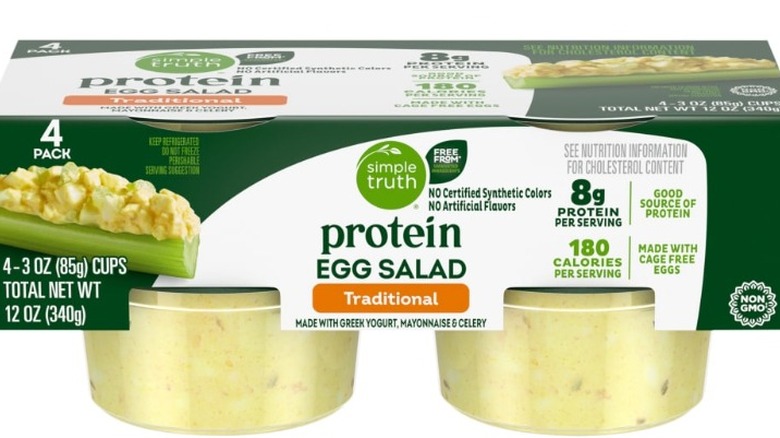 package of Simple Truth Protein Egg Salad cups
