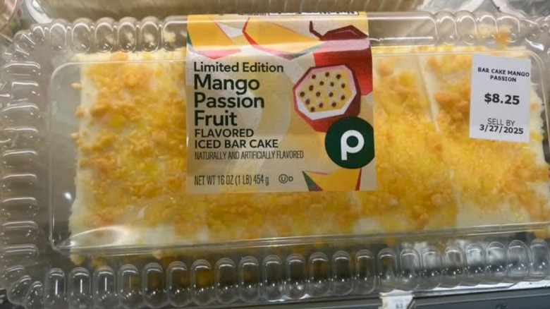 A Mango Passion Fruit Bar Cake from Publix