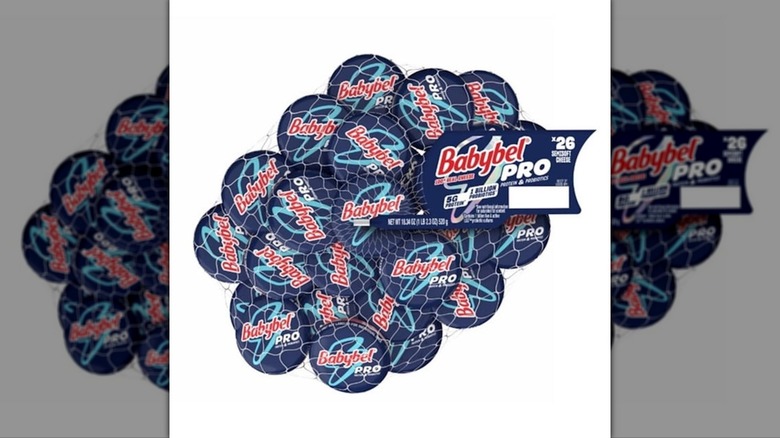 Net bag of Mini Babybel PRO Snack Cheeses
