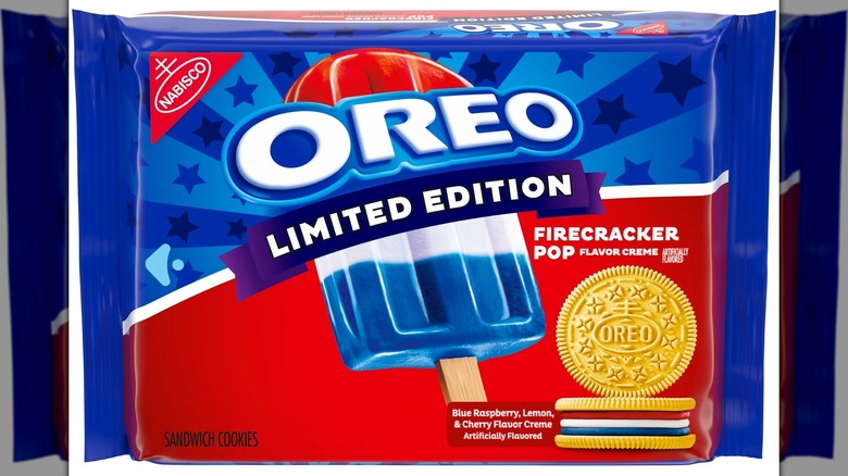 Pack of Limited Edition Oreo Firecracker Pops