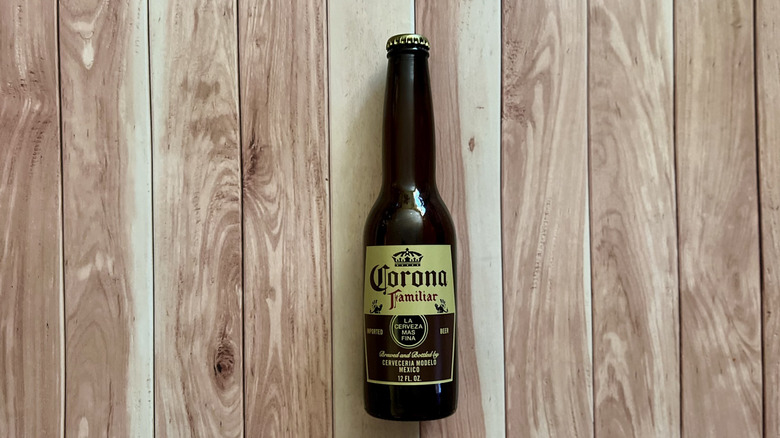 a bottle of Corona Familiar