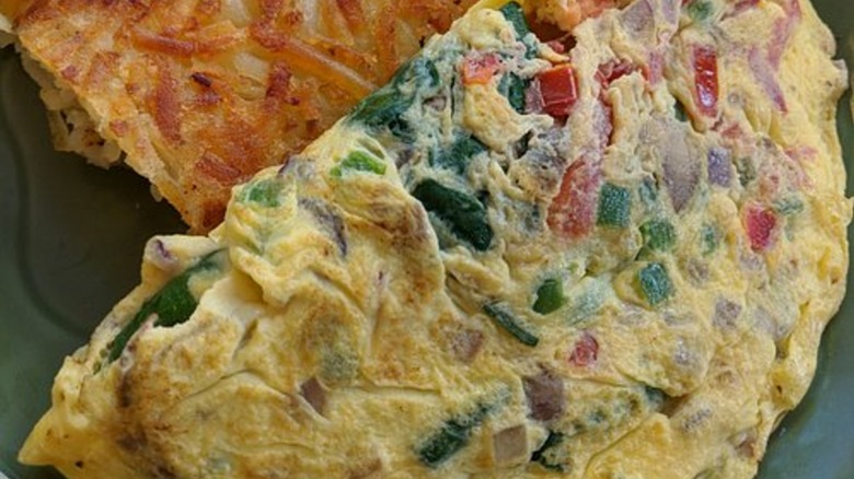 Veggie omelette from Snow City Cafe