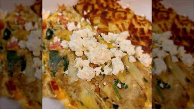 Feta and Veggie omelette from ButtercuP Diner