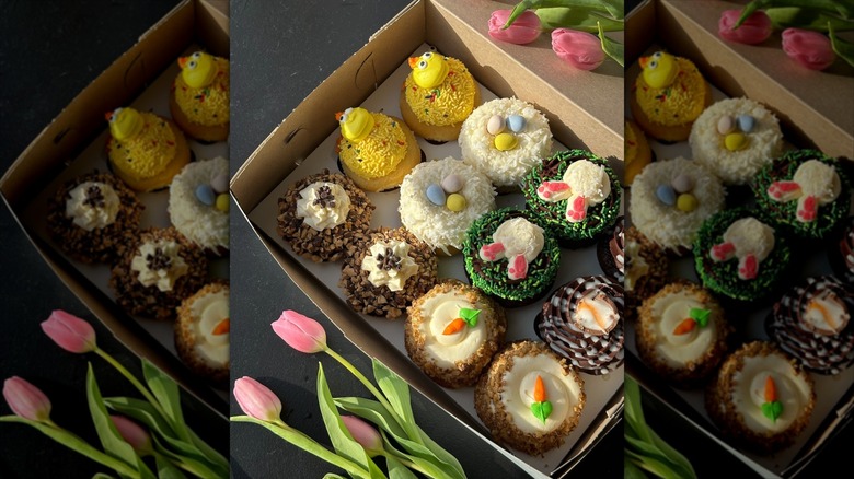 Easter themed cupcakes