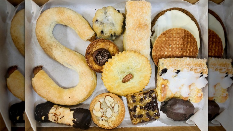 Jaarsma Bakery letter S pastry and cookies