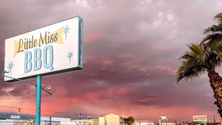 Little Miss BBQ signage