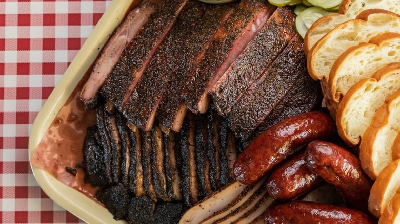 Goldee's Barbecue sliced brisket