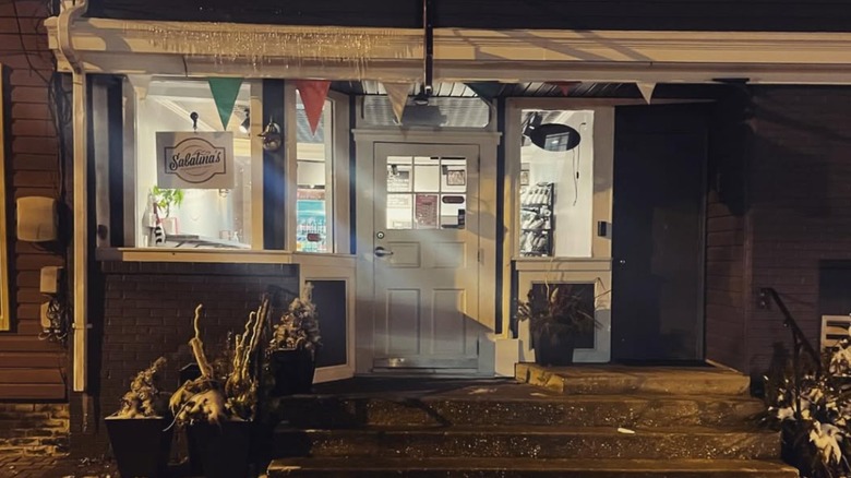 Exterior of Sabatina's Sandwich Shop