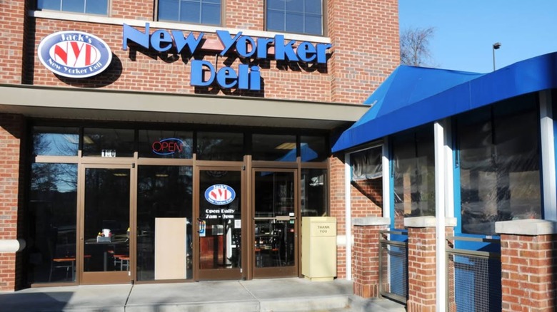 Exterior of Jack's New Yorker Deli