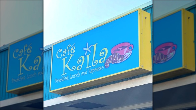 Exterior of Café Kaila
