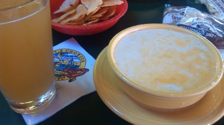 Billy's Chowder House clam chowder