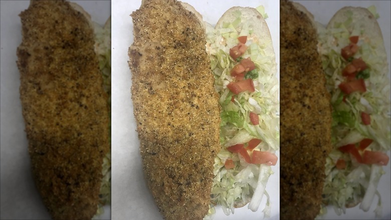 Cafe Zydeco Catfish Po' Boy