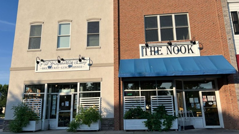 Exterior of The Nook
