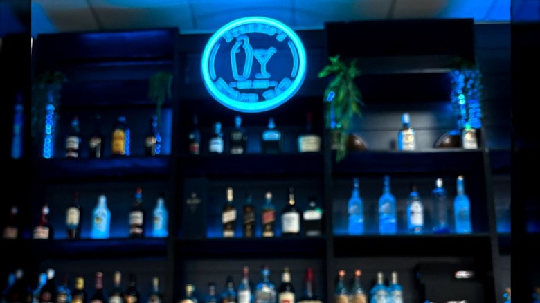 Frankie's interior at the bar