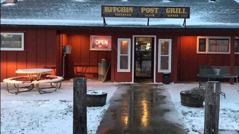 Exterior of Hitchin' Post Grill