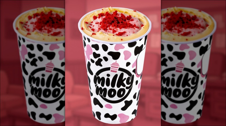Red Betty Brazilian-inspired Milkshake at Milky Moo