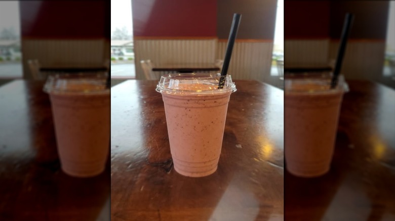 Huckleberry Lemonade "Shake" from Roger's Burgers