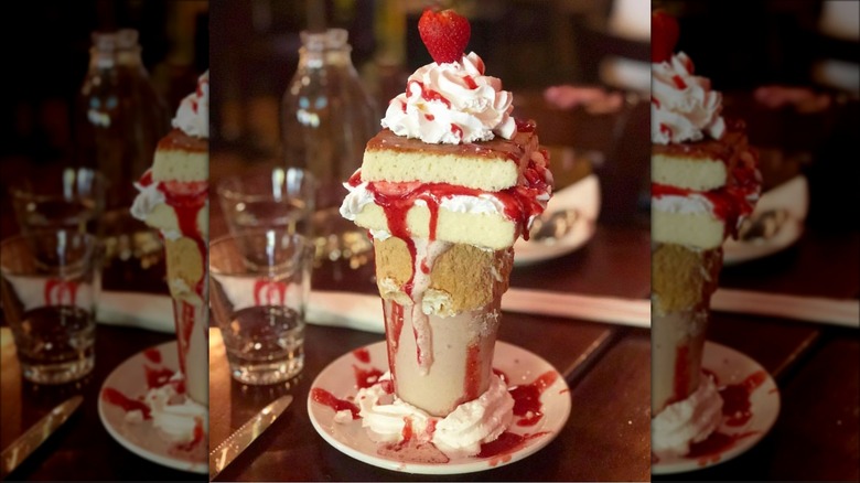 Strawberry Shortcake from Boston Burger Company