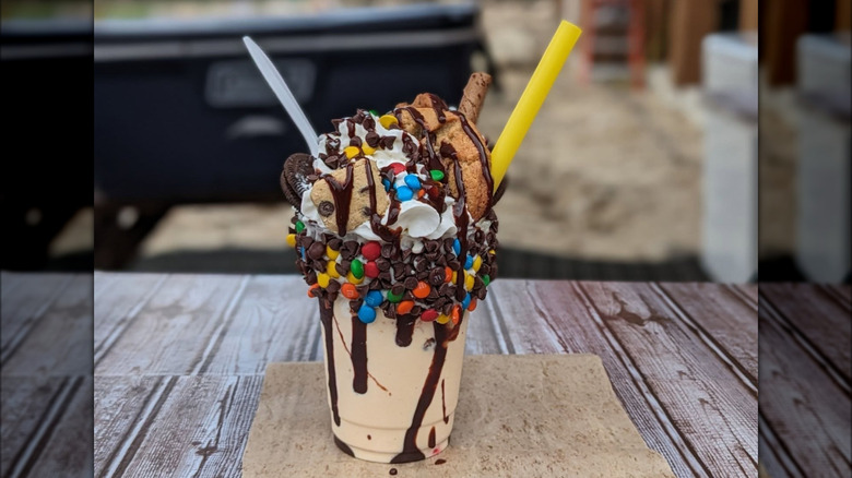 Slopeside Shakes from Slopeslide Kitchen at Last Chair Brewery