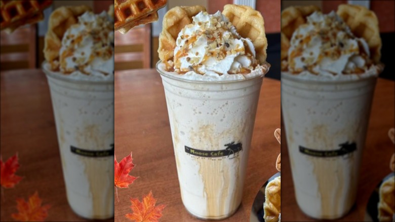 Flavor of the Month Milk shake from Moose Cafe