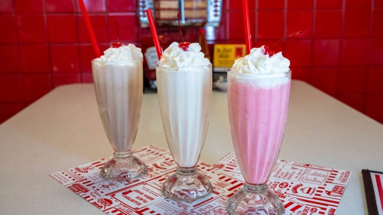 Assorted Shakes from Elliston Place Soda Shop