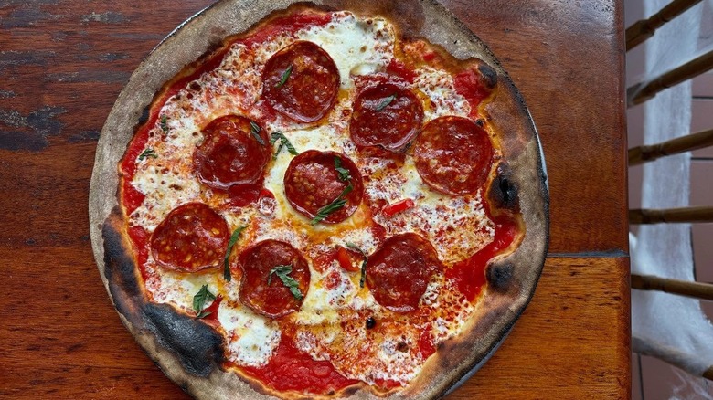 Pepperoni pizza