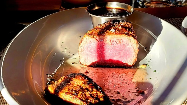 Nick's Steakhouse filet mignon