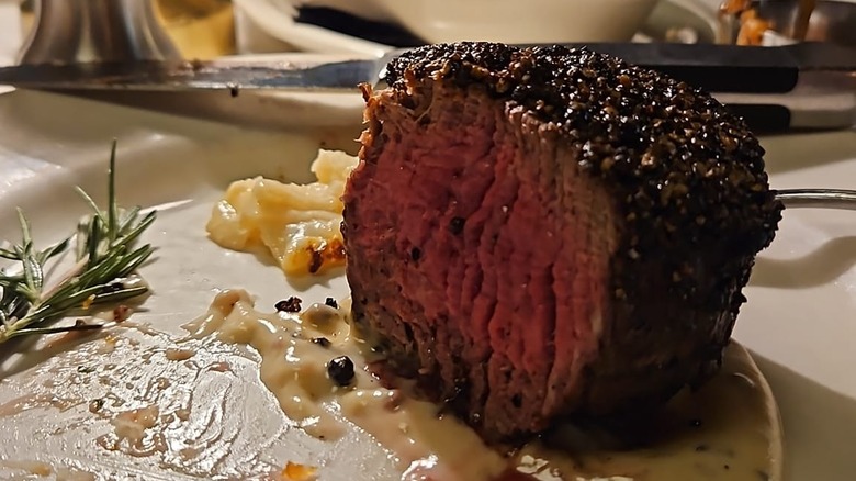 The Library filet mignon