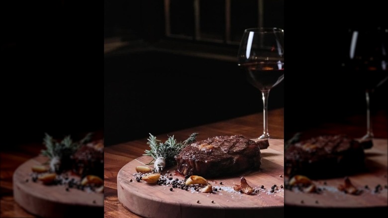 Spencer's Steak and Chops filet mignon