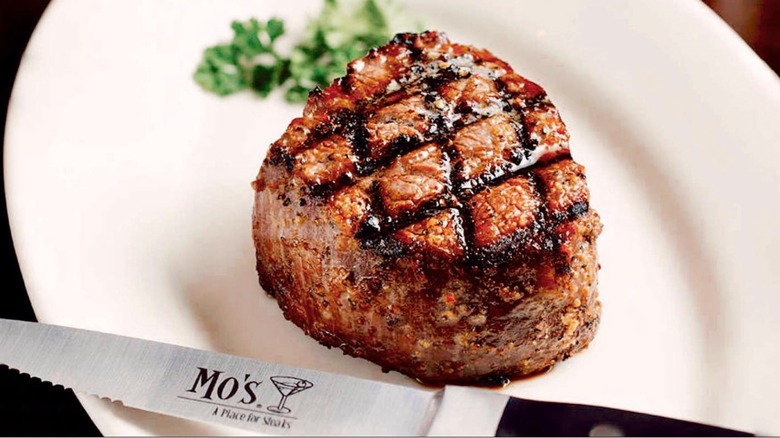 Mo's filet mignon