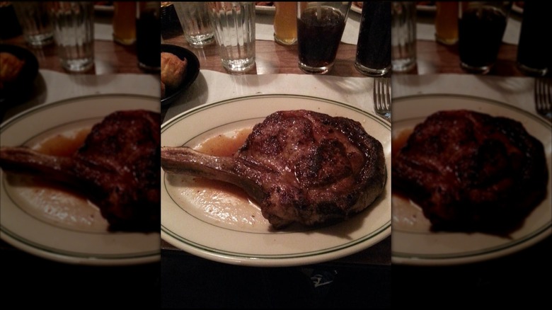 Steak on plate at Archie's Waeside